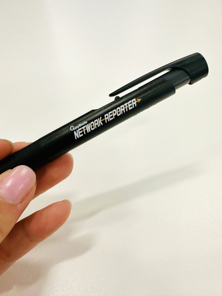 SCSK_network's tweet photo. 新しいノベルティが出来上がりました〜🖊🖊🖊
明日からの営業活動でお渡しする予定です！
#NetworkReporter https://t.co/pR16Hh31Pi