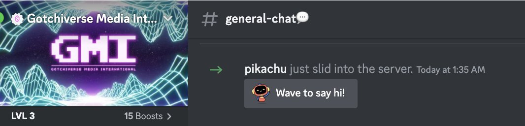 Hey hey! Look who just joined the <a href="/GMIfrens/">GMIfrens.lens</a> server 👀

Looks like <a href="/_forin_/">Forin 🌿</a> <a href="/Stedari/">Dr Wagmi</a> <a href="/web3_14159/">ﾚeơ ᕲꪖ ムօէchi</a> <a href="/SOJU_1999/">SOJU 💜</a> @theoliverspoon <a href="/gldnXross/">goldenXross</a> <a href="/coderdannn/">coderdan.base.eth 🟦👻</a> <a href="/pgendreau/">PG💜</a> <a href="/Pinkeye_Gotchi/">Pinkeye</a> <a href="/MoonGotchi/">Moon</a> will be in <a href="/ttyl5h/">Secretpika (replyguy era)</a>'s upcoming <a href="/FAKEgotchis/">FAKE Gotchis Official</a> piece 👀