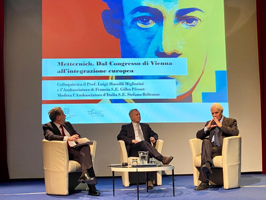 StefanoBeltram9's tweet photo. 🇦🇹🇮🇹🇪🇺Metternich kehrt nach Hause zurück. Konferenz in der italienischen Botschaft am Rennweg Danke Prof #Mascilli #Migliorini und Bot @GillesPecout
@ItalyinAustria @ItalyMFA_int @JanKickert @AustriainIT @ComitesAustria @CarloBastasin @MauroBattocchi @diplosor @MonzaliLuciano https://t.co/Qj5uhnRPp3