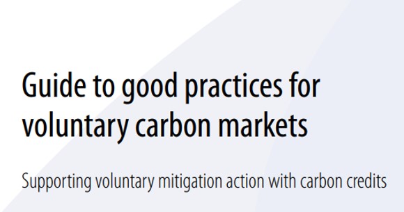 Hot off the press: the Finnish 'Guide to good practices for voluntary carbon markets: Supporting voluntary mitigation action with carbon credits' is now also available in English. @Nordic_Dialogue #carbonmarket #voluntarycarbonmarket #NordicCarbonCooperation