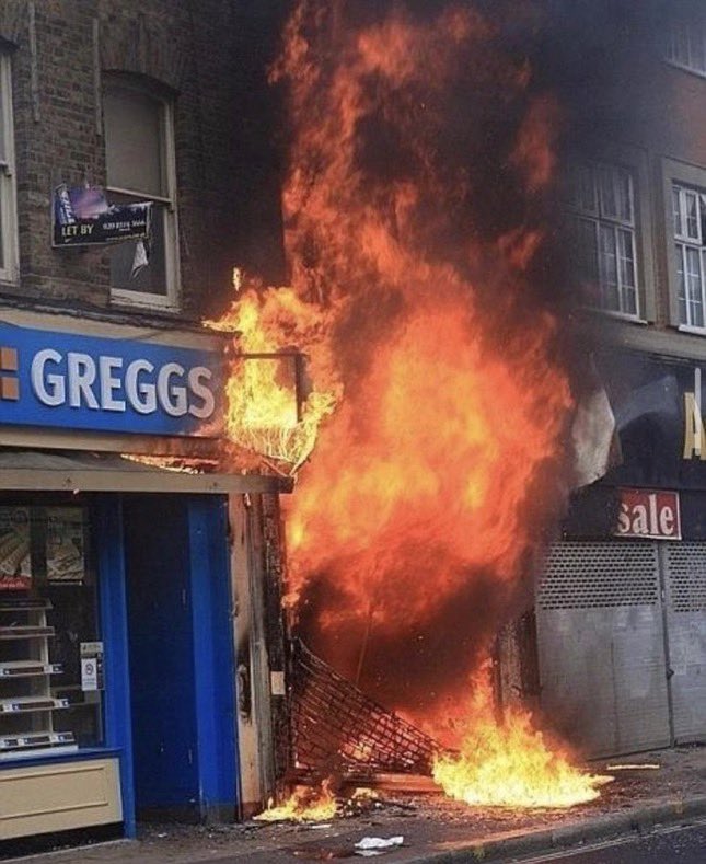 When you bite into a steak bake.