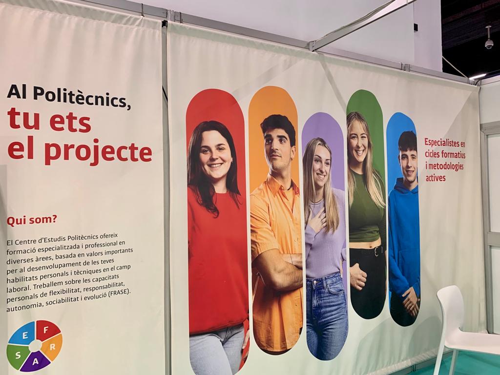 ce_politecnics's tweet photo. Ja hi som al @saloensenyament!
📍Podeu trobar-nos al Pavelló 2 al stand 256!
#properaparada Politècnics! https://t.co/Eodvzwl8jg