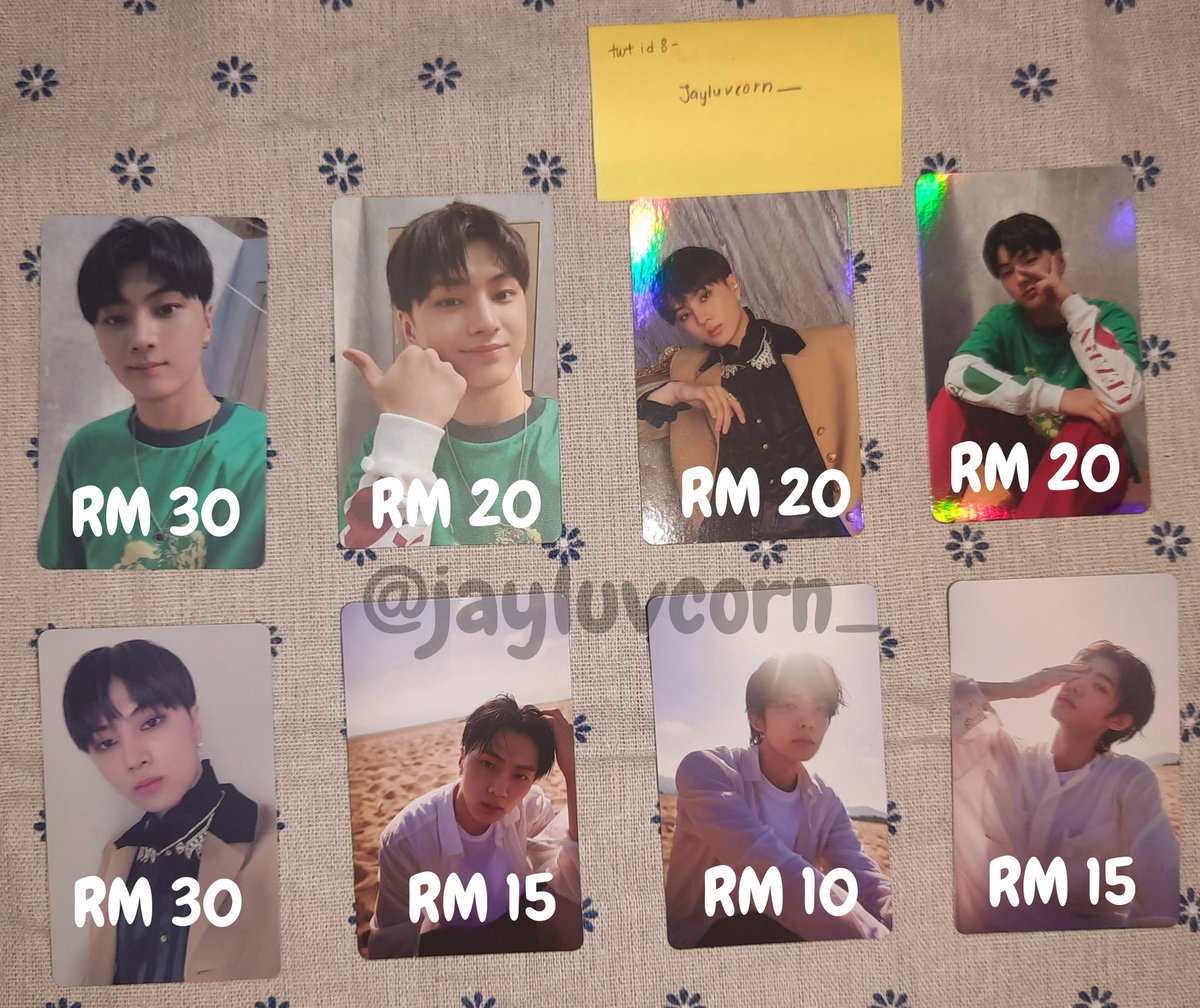 [WTS] 🇲🇾 JAY HEESUNG SUNGHOON PC

*help to clear this
*price stated in the pic
*exclude postage fees
*dm me if you interested
*priority to bulk buyers

help rt <a href="/enhamarketmy/">ENHYPEN MARKET 🇲🇾</a> <a href="/PasarEnhypen/">PASAR ENHYPEN 🇲🇾 (slow)</a>
<a href="/enhypentradeMY/">ENHYPEN TRADE & SELL🇲🇾</a> #pasarENHYPENmy #pasarENHYPEN