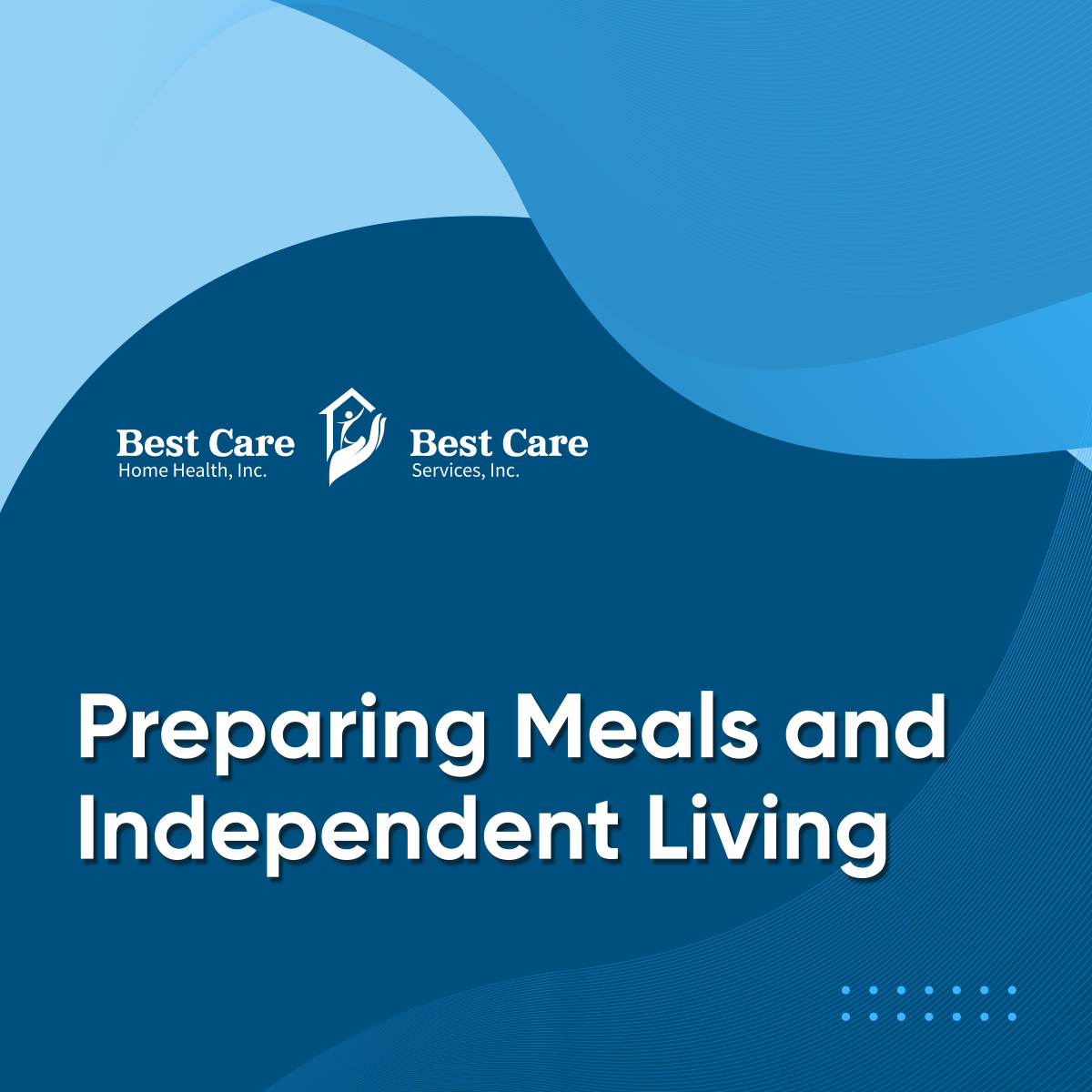 Attaining independent living with health issues can be possible, but modifications have to be made. For instance, you may want to have any of our private duty officers at home that prepares your meals according to your diet and health. 

#MealPreparation #IndependentLiving