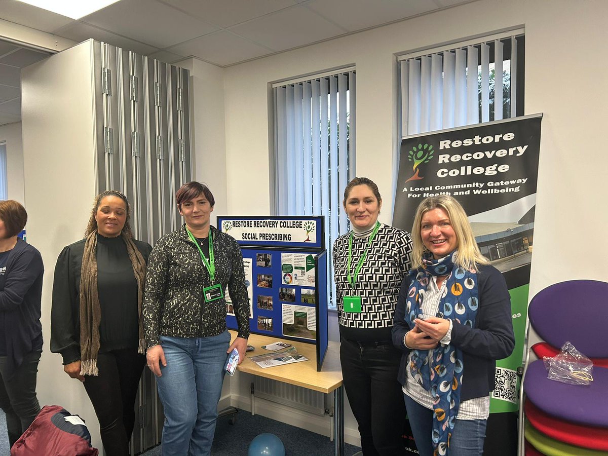 Restore Recovery College tweet media