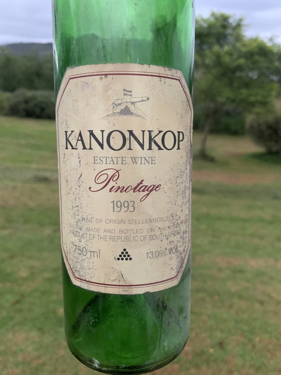 CameronCorney's tweet photo. Had the privilege of tasting a 30 years old @KanonkopEstate Pinotage and a 20 year old @NeilEllisWine Pinotage. 

The wines aged beautifully and the international guests tasting were extremely surprised, as we were, when the wines were eventually revealed. https://t.co/BzwQ9azLKZ