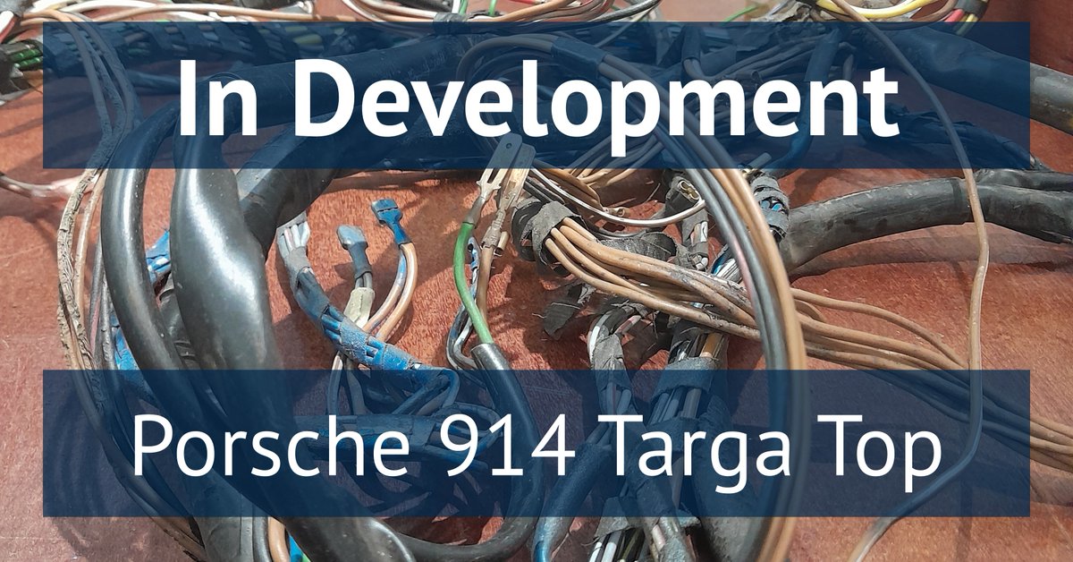 Now in development! The team are examining this original loom for a 1972/3 Porsche 914 Targa Top, left hand drive.

If there's one with past-best wiring in your garage, please get in touch to discuss.

#Porsche914 #ClassicCarRestoration #PorscheTargaTop