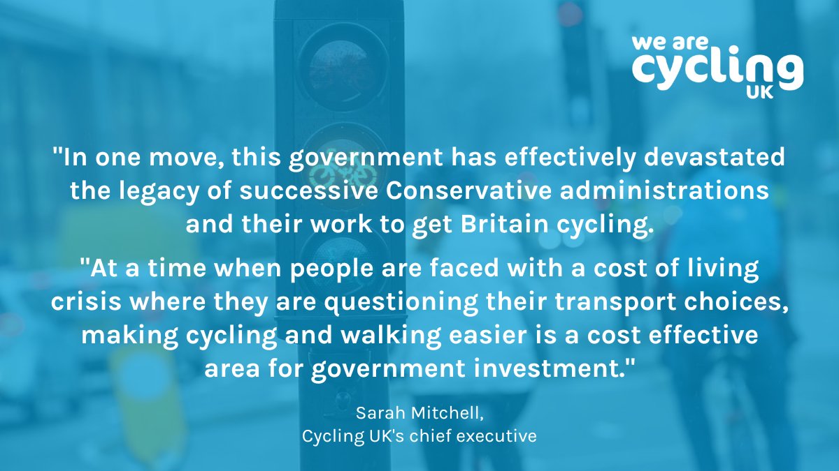 Cycling UK tweet media