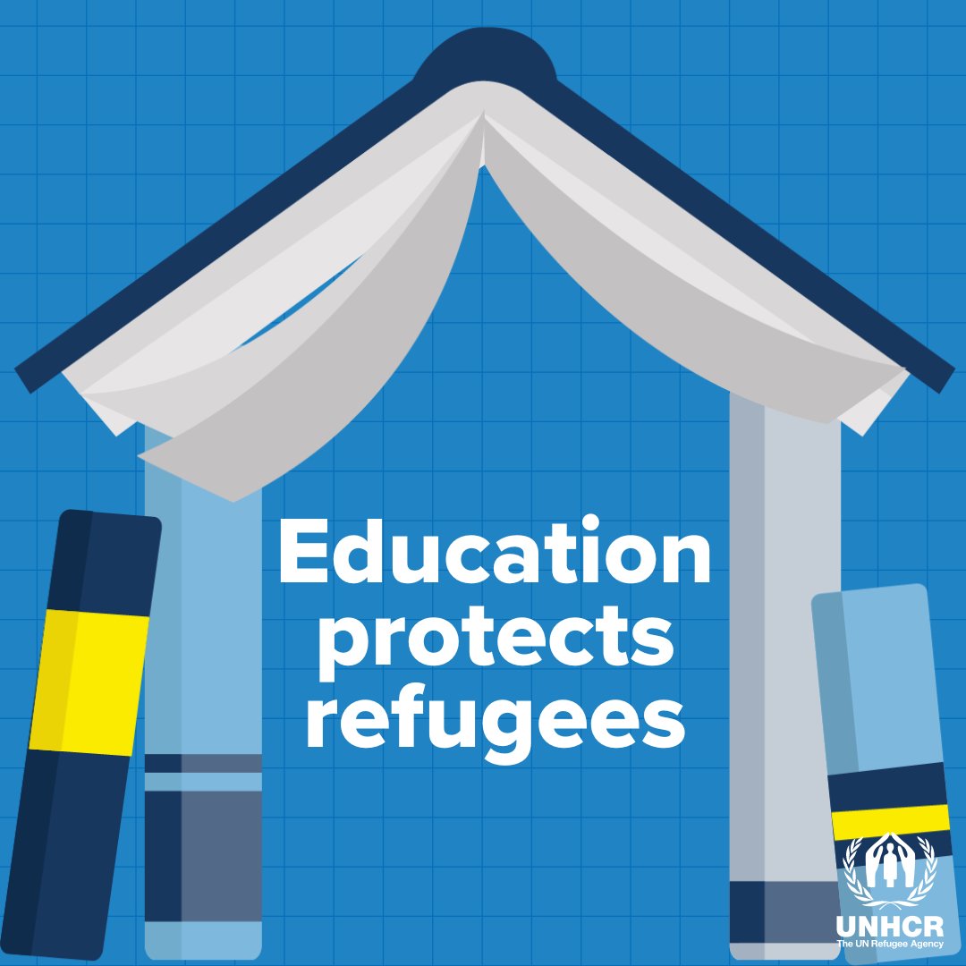 Education protects refugees.

Ensuring access to quality education keeps refugees safe. #RightToLearn