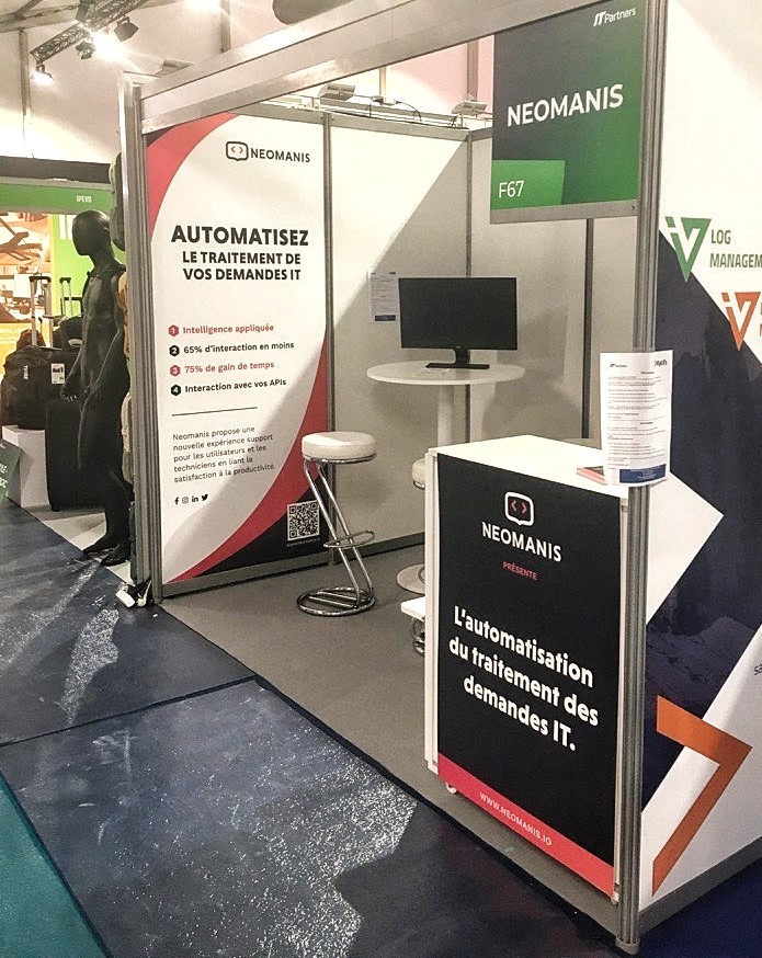 Neomanis_io's tweet photo. En direct de notre magnifique stand sur le salon @IT_Partners. L'équipe sur place est dans les starting-blocks pour vous accueillir !
📍 Retrouvez nous sur le stand n°F67

À tout à l'heure ! 😀

#itpartners2023 #ITP23 #itsolution https://t.co/kiZhz1Cs86