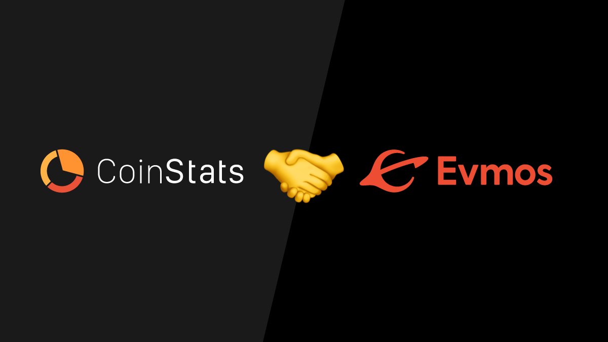 CoinStats's tweet photo. Thrilled to announce that @EvmosOrg is now fully supported on CoinStats!

You will now be able to track all the assets from the #Evmos ecosystem in one place 🎉 https://t.co/jlXa8vbcGK