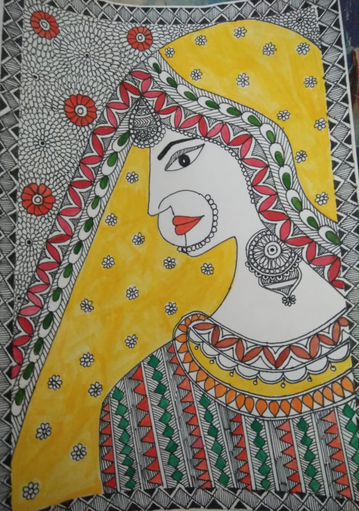 Before and after
#mypainting
#madhubani