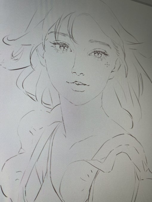 あざと可愛いというのを描きたくてお悩み中…🤔💭なんか足りない気がする! 