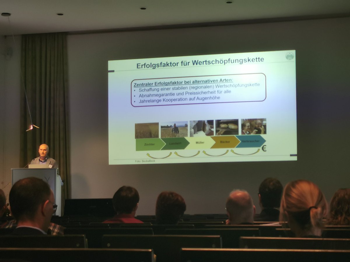 FeikeTil's tweet image. Schaffung stabiler regionaler Wertschöpfungsketten ist essentiell um den Anbau vernachlässigter Kulturen auszuweiten. 

Spannender Vortrag von @friedrichlongin auf der AGF Getreidetagung

 #Diversifizierung #Agrobiobiversität