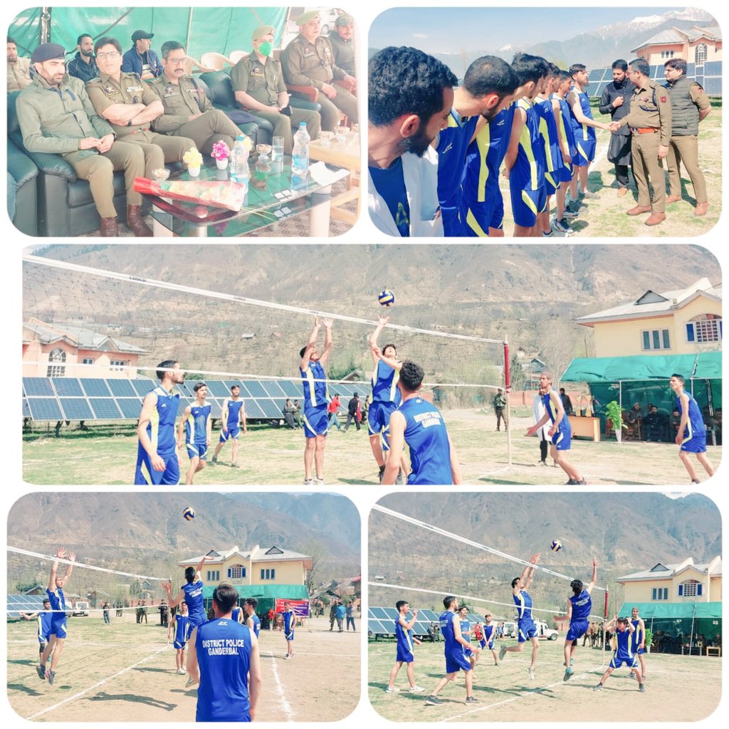 Gbl_Police's tweet photo. #UnderCivicActionProgram; Ganderbal Police inaugurated Volleyball tournament in Kangan for uplifting sports spirit among the youth and keeping them away from Drugs.
@JmuKmrPolice
@KashmirPolice
@sujitpchauhan
@NikhilB__IPS https://t.co/AEackxsoVr