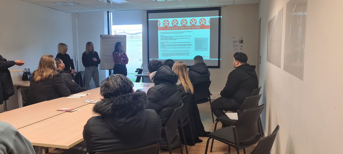 Recrutement métiers de la logistique avec Start People #pôleemploivaucanson #startpeople