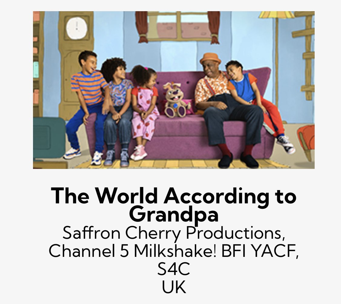 SaffronCherry's tweet photo. Huge shout out to The World According to Grandpa team - only British nominee its category at The Rockies. Feeling proud @SaffronCherry https://t.co/sqWa0dhgKj