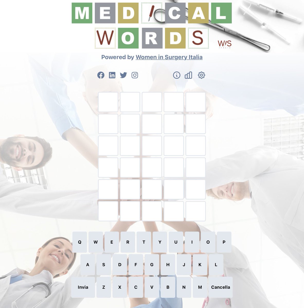 wisitalia's tweet photo. 🎲Gioca con @wisitalia!
🔗 https://t.co/DyK5UkM5Qq
👩🏻⚕️#SurgeryIsWhy @dauniaverdi @gallomiri @lucagordini @benuzzilaura @albetta12 @alicefrontali @gianlucapellino @gae_gallo @elo_franchi @yousiccr @sicoboard @aicep4 @andrew_gumbsmd @sic_chirurgia @sioechcf @siu_italia @iisifrigerio https://t.co/tWJGfFwQGe