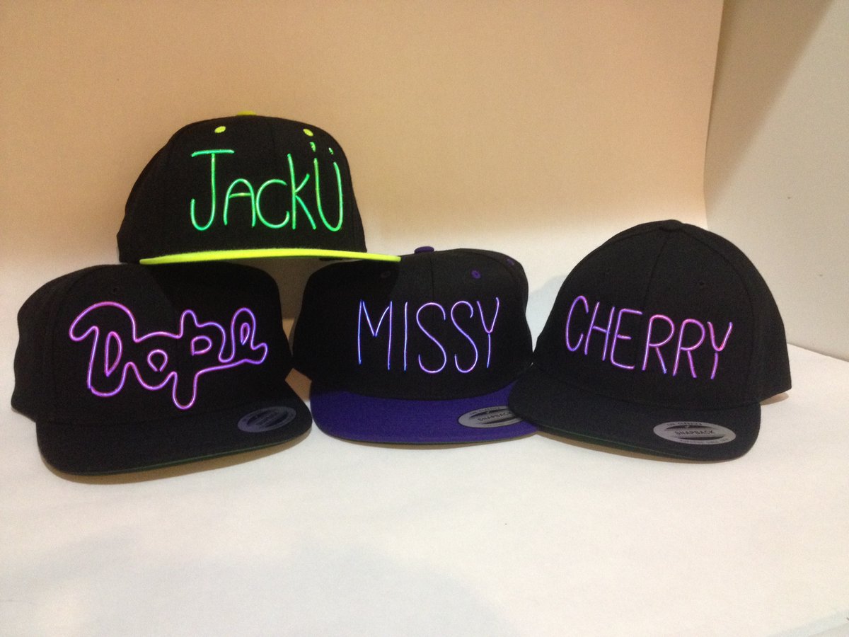 LyteUpClothing's tweet image. What custom hat would you make?? 👀🤩

Get Yours 👉 etsy.me/3YLq8A1 

#customhat #jacku #snapbackhat #snaphack #etsy #lightuphat #glowhat #handmade #etsymade #etsyshop #retweet #custom #diyhat