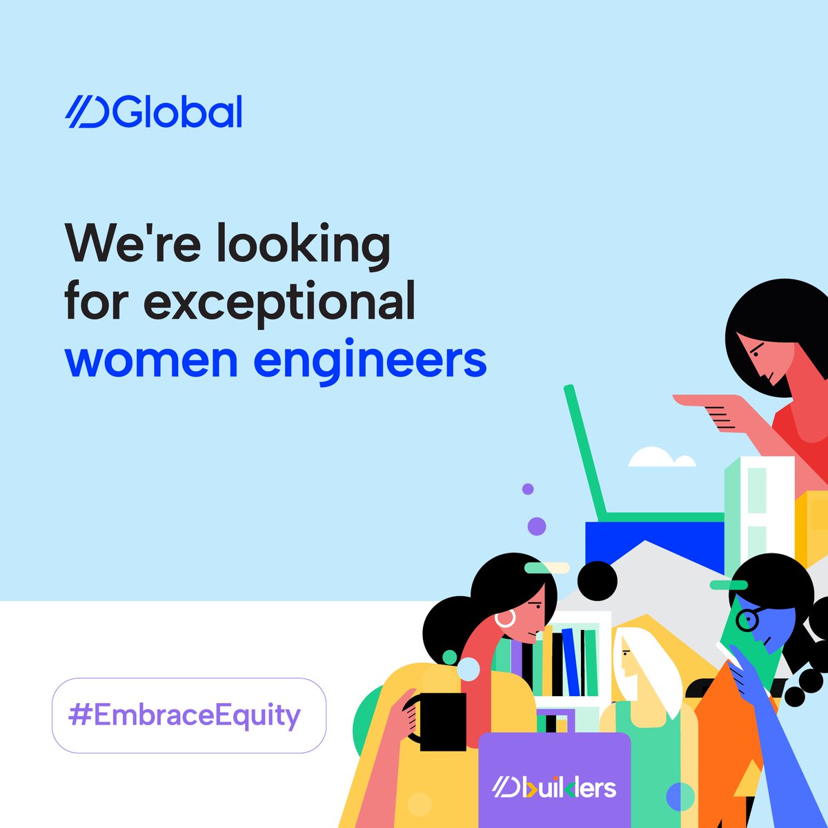 We are thrilled to announce that our Dbuilders Program is now LIVE, and we are hiring talented fresh graduates for the position of Software Engineer!

Have what it takes?

APPLY NOW!
Link: lnkd.in/d5VY9enM

#dglobal #softwareengineer #hiring #fintech