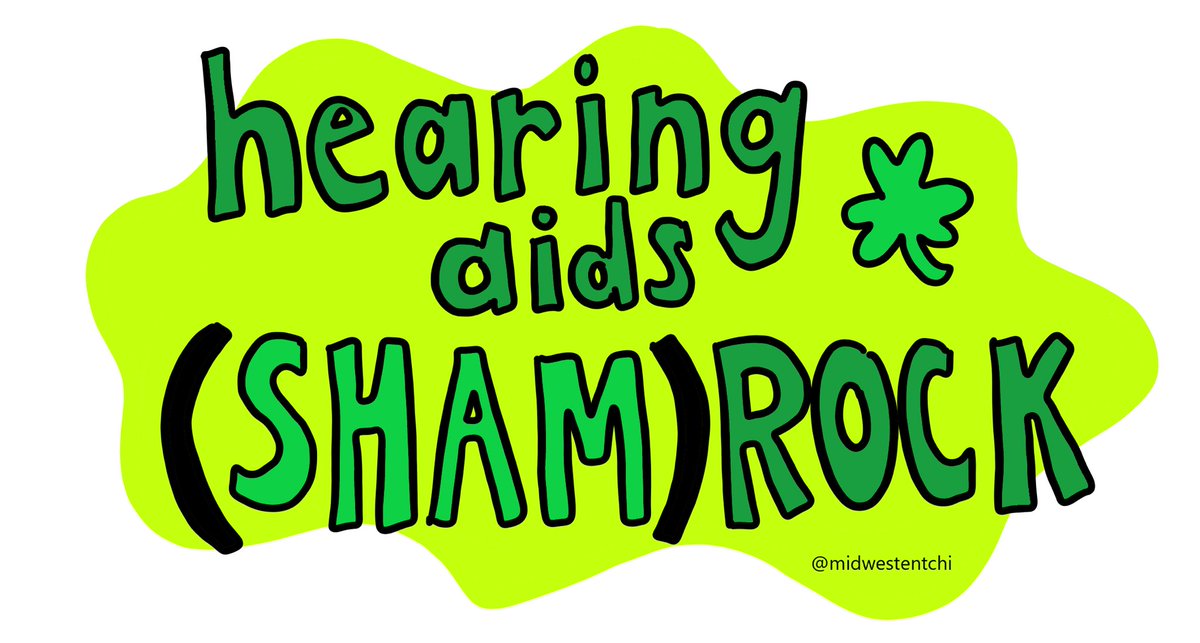 Hearing aids (sham)rock🍀🦻🏻

#hearingloss #hearinglossawareness #audiology #audiologists #audiologist #ent #midwestent #midwestentchi #midwestentchicago #earnosethroat #earnosethroatspecialist #otolaryngology #otolaryngologist #otolaryngologists #audiogram #hearingaids