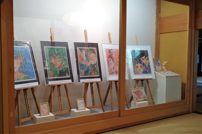 島根（出雲市）会場での「ちはやふる展」は、《前編》平田本陣記念館、《後編》出雲文化伝承館の2部構成となります。展示構成上