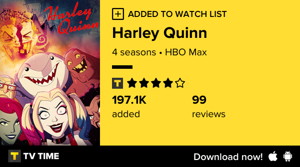 bexanafeels's tweet photo. I've just started following Harley Quinn https://t.co/MS6aAHSl2q #tvtime https://t.co/EwWILctxN1