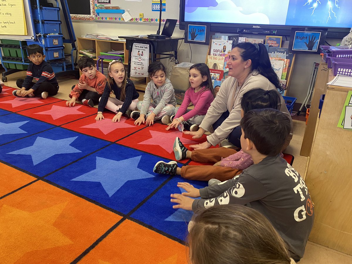 We are learning about all different types of weather. For our morning activity, we used our bodies to make the different sounds of a storm! <a href="/AlisonLButler/">Alison Butler</a> <a href="/MrsKirell/">Mrs. Kirell</a> <a href="/NorthSideEW/">North Side School</a> #ewlearns