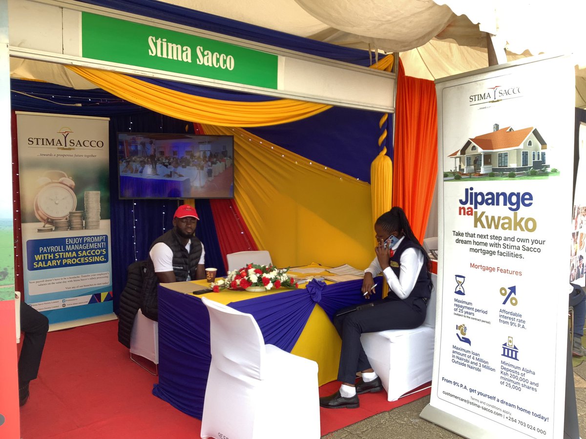stimasacco's tweet photo. Visit our stand at the 4th SMEs Conference &amp; Expo and learn how to join and save with Stima Sacco and financing options for SMEs. Get ready to accelerate your Sacco knowledge and network with like-minded entrepreneurs at the KICC Courtyard in Nairobi! @ntvkenya @kenya_chamber https://t.co/70l1Bq42le
