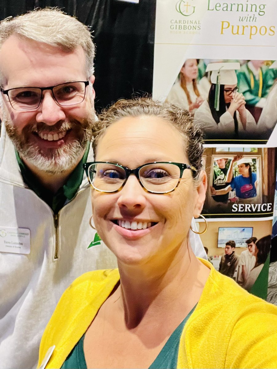 Amy &amp; Treve are at the <a href="/ECUEdLeadership/">ECU Ed Leadership</a> job fair today. If you’re in Greenville, stop by and say hi!