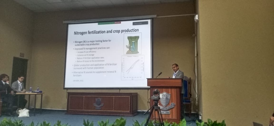 Invited talk on possibilities and challenges of #wastewater and #sewagesuldge use in #nitrogen #circulareconomy at International Conference on #SoilPollution and #Bioremediation at @FCCollege. #ReduceNitrogenWaste #NitrogenPollution @TowardsINMS @MarkNitrogen @GCRFNitrogenHub