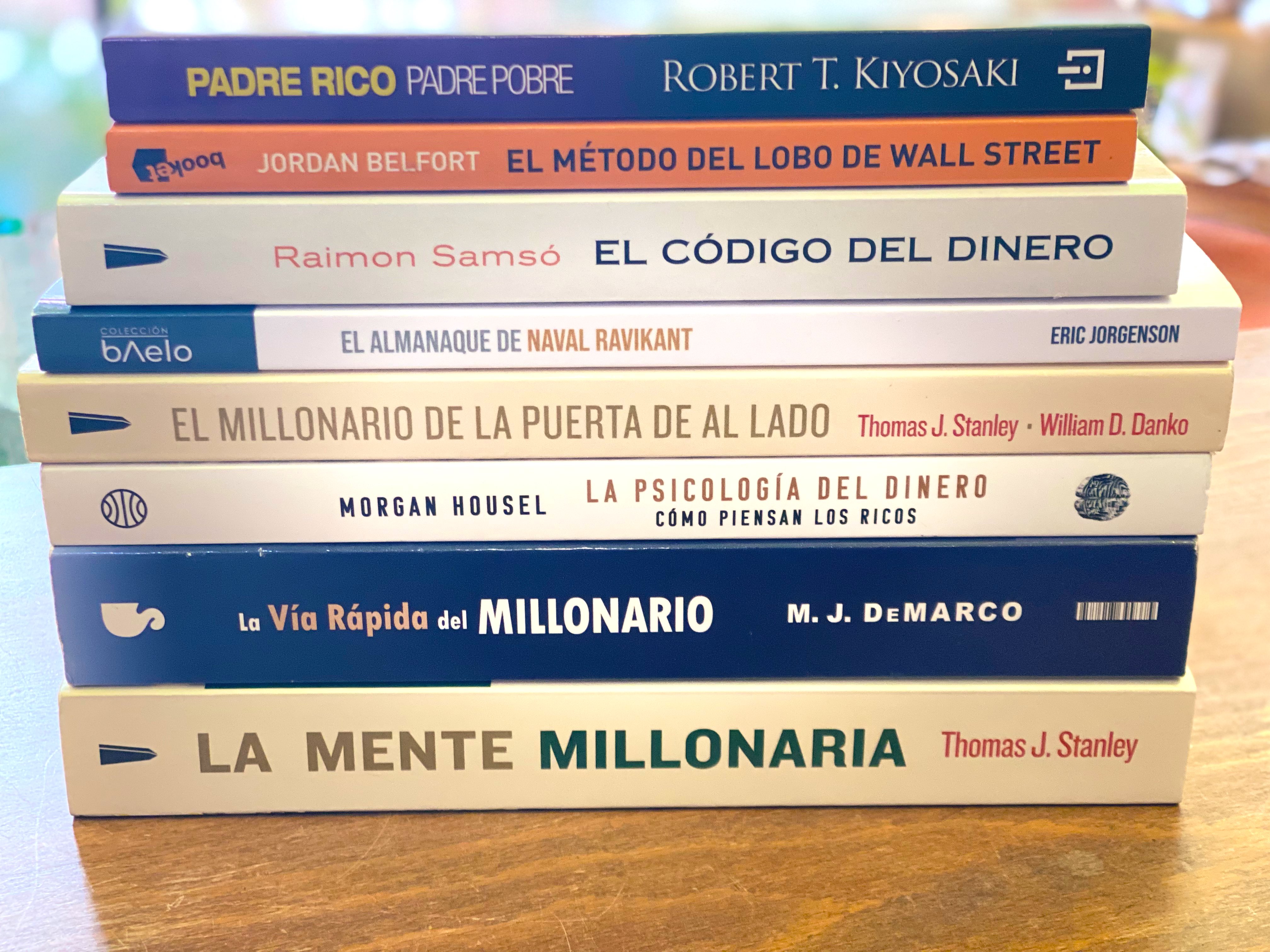 Jorge Chibás on X: Resumen: Frases sacadas de los siguientes libros: 1. El  almanaque de Naval Ravikant. 2. El millonario de al lado. 3. La vía rápida  del millonario. 4. La psicología