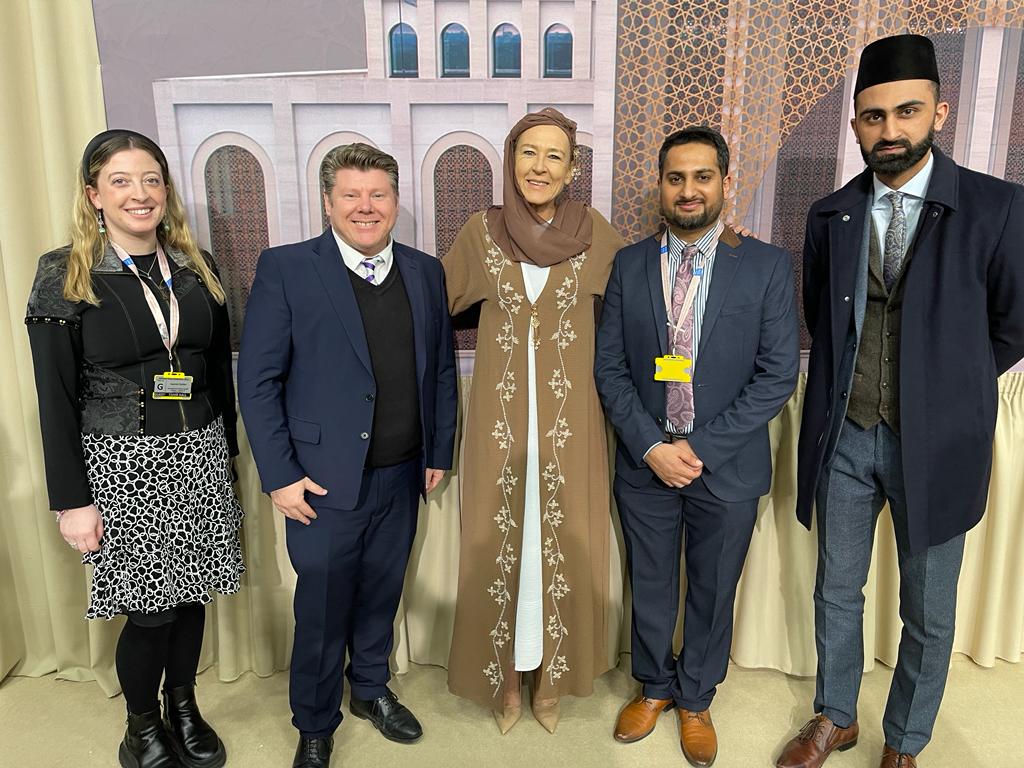 dean4watford's tweet photo. An honour to attend this year’s National Peace Symposium, a key event for the Ahmadiyya Muslim Community, held at Baitul Futuh Mosque, the largest mosque in Western Europe.

Find out more about the event here: https://t.co/ivij0XRJEB https://t.co/6ynkWlLdr3
