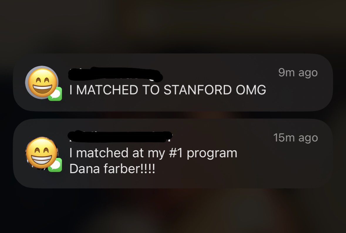 emiyaoRx's tweet photo. The best texts to wake up to as a mentor: Finding out my pharmacy student and PGY1 resident mentees matched to their NUMBER 1 programs!!! 🎉 @StanfordHealth and @DanaFarber got some amazing trainees coming their way 😊

#Match2023 #TwitteRx https://t.co/yHdkOiS3Wo