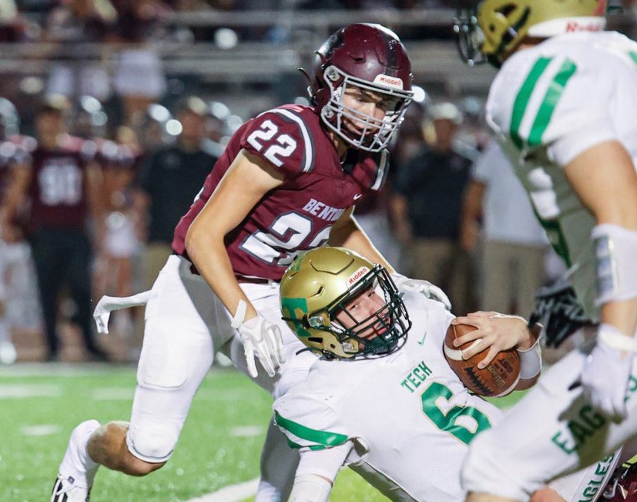 ArRecruitingGuy's tweet image. UNDER THE RADAR: Benton’s J Thomas Pepper: On Wednesdays we feature an in-state prospect who could be flying under the radar of college coaches. dlvr.it/Skwmw7