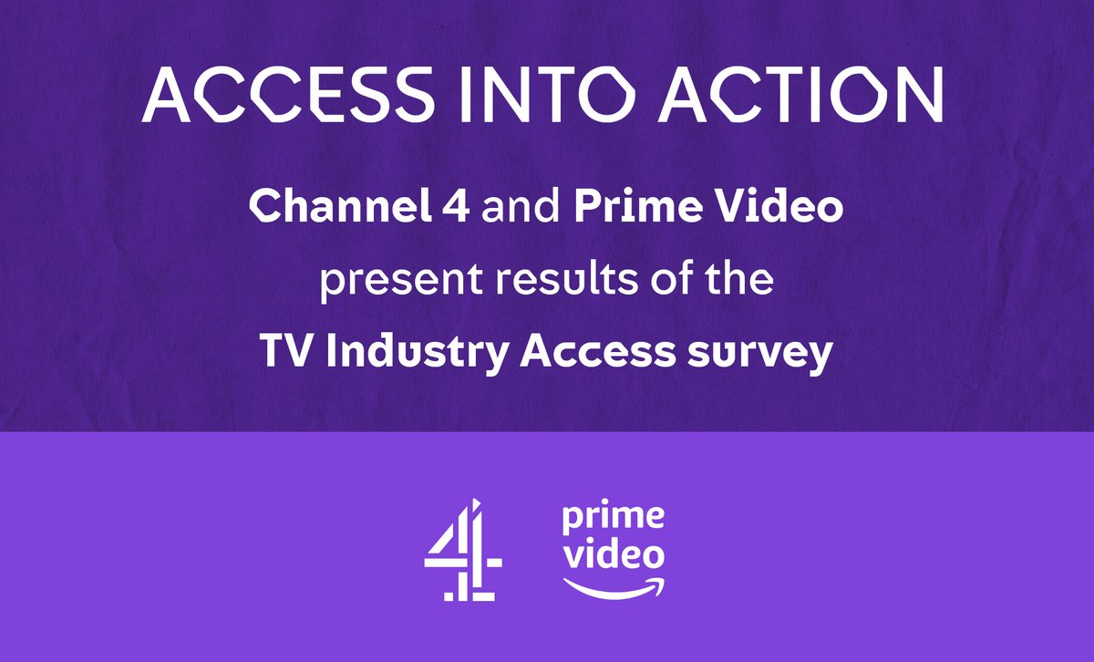 1 in 4 offices in TV are physically inaccessible to Disabled talent - according to results of the #TVIndustryAccessSurvey.

<a href="/Channel4/">Channel 4</a> and <a href="/primevideouk/">Prime Video UK & IE</a> share the findings as part of their ongoing work to improve disability inclusion in the sector.

Press: channel4.com/press/news/cha…