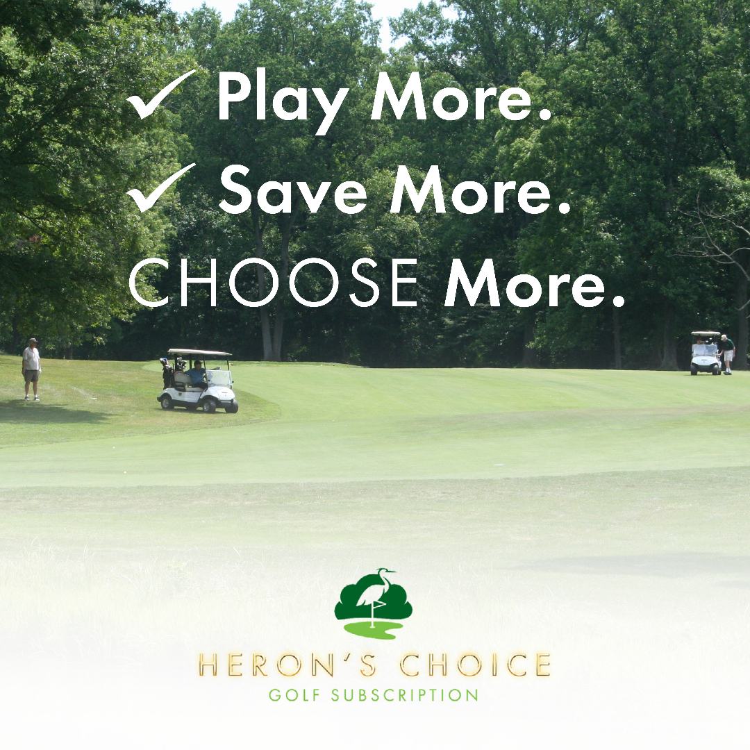 BrambletonGolf's tweet photo. Play More. Save More. CHOOSE More. 

Heron's Choice Golf Subscription lets you:
⛳ Choose any NOVA Parks golf course
⛳ Choose to play 9 holes or 18 holes
⛳ Choose to walk or ride

Info: https://t.co/pFKK4g07Ca

#choosemore #playmore #savemore #novaparksgolf https://t.co/qPoMQvlvK0