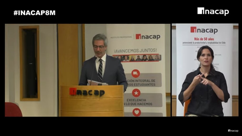 Inacapinos's tweet photo. [AHORA] Damos inicio al conversatorio “Sesgos y Estereotipos de Género en la Educación Superior #TP”.

Síguelo en vivo 👉https://t.co/9eb6KEnOp8 #INACAP8M https://t.co/O3SWxsSuAC