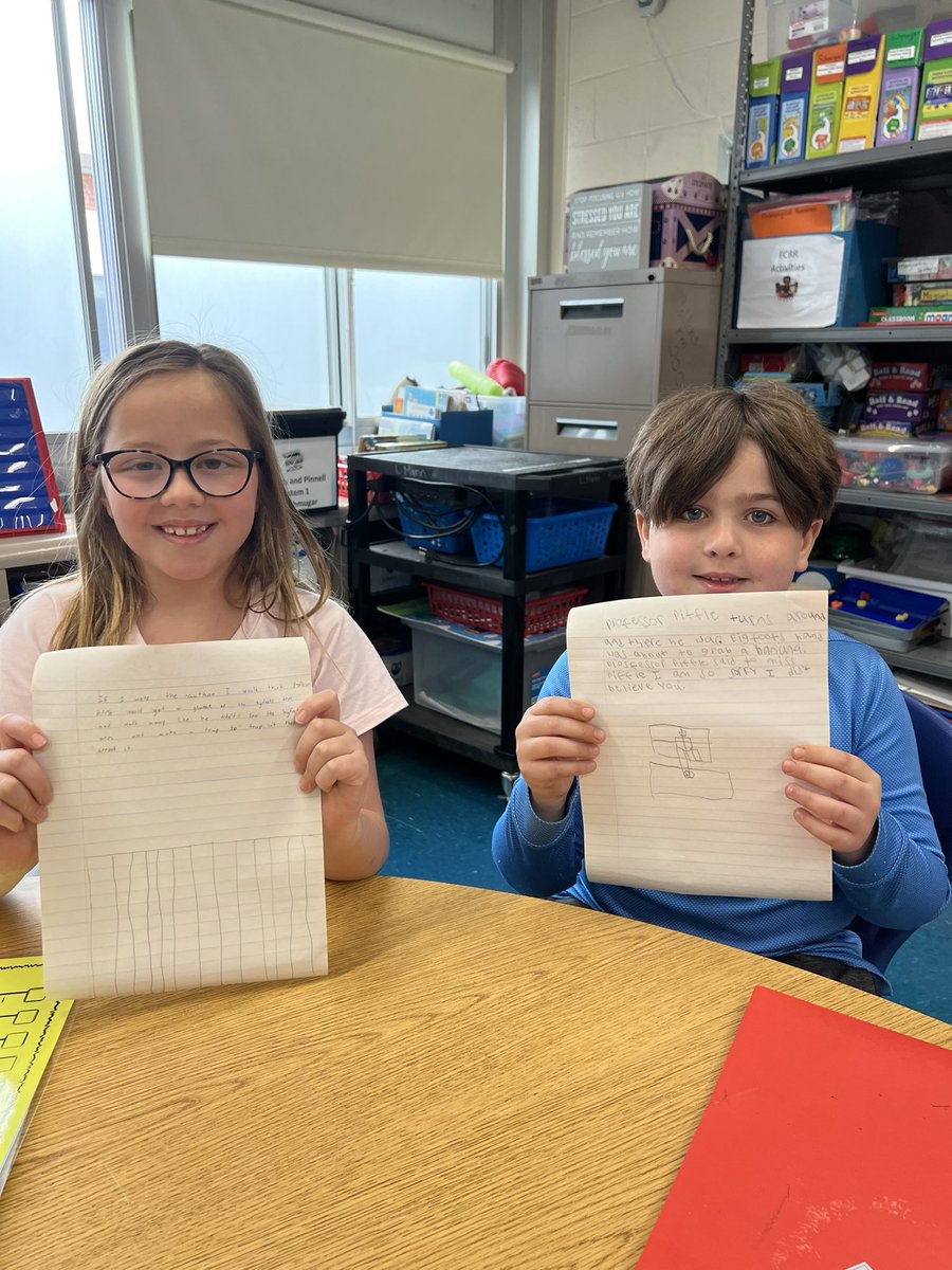 CShahinNB's tweet photo. These readers created their own ending to a story that left us on a major cliff hanger! @Saw_Mill_Strong @NBUFSDPride ✏️📚 https://t.co/IybYi2Sk25
