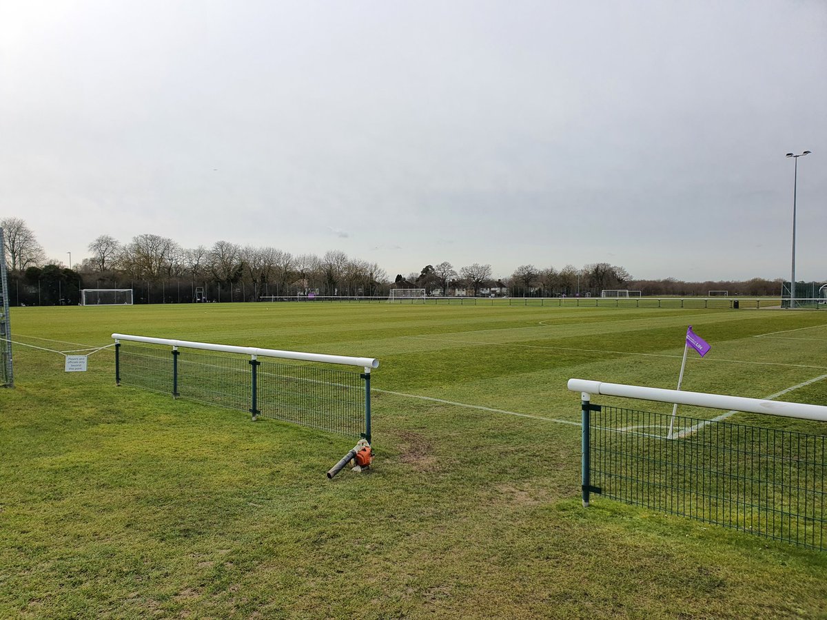 All set for university football this afternoon