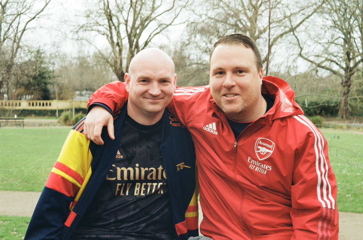 Marcuscocking's tweet photo. @afc_richard Hi mate! I’m the person who took the photo.. here you go. 

Don’t worry, bottom half cut out 😂 https://t.co/T2JP5vQZur