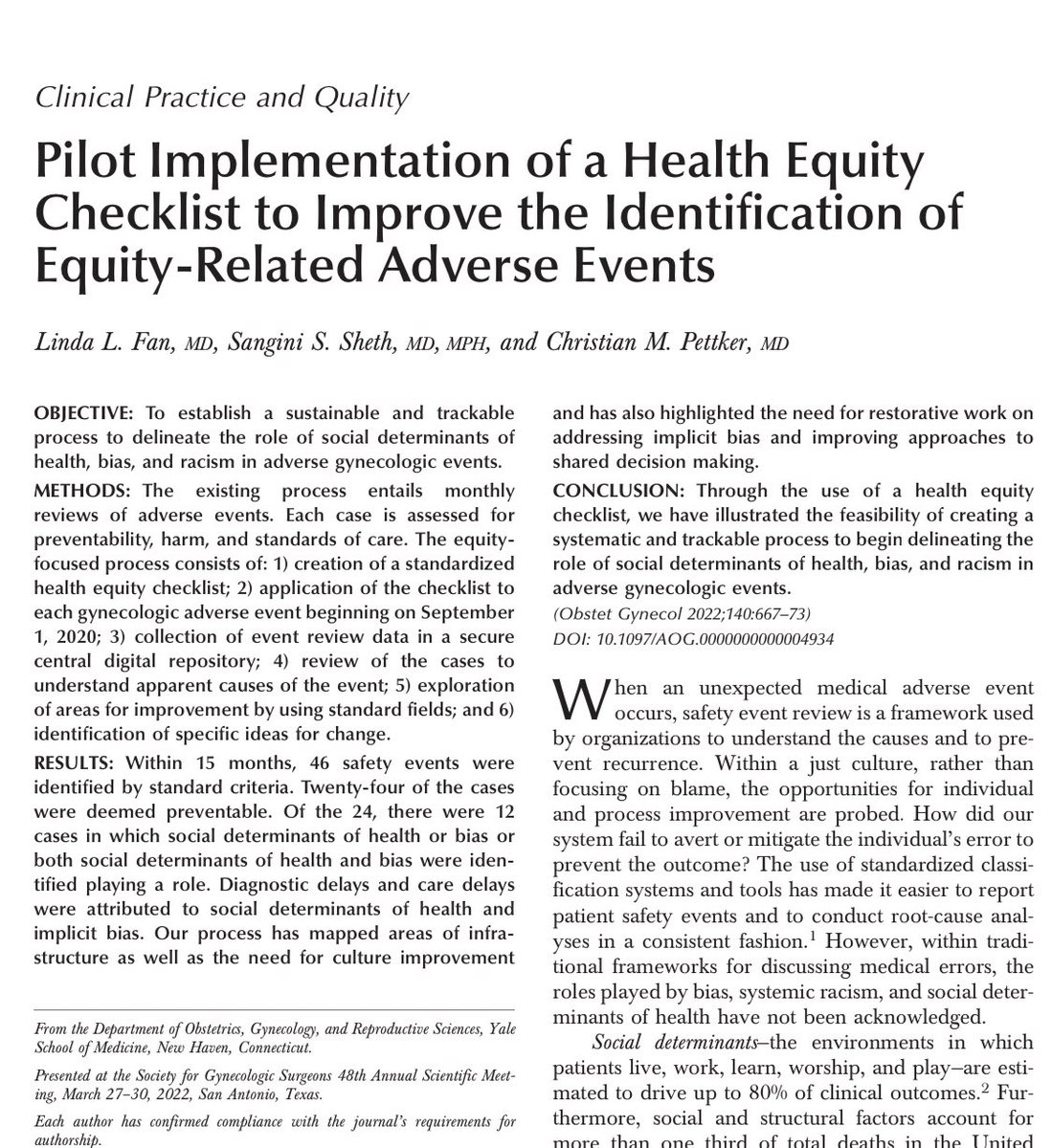 Grand rounds today is DEI journal club #dei #DiversityandInclusion #journalclub @LUMCObGyn <a href="/MarianAcevedoMD/">Dr.MAA</a>