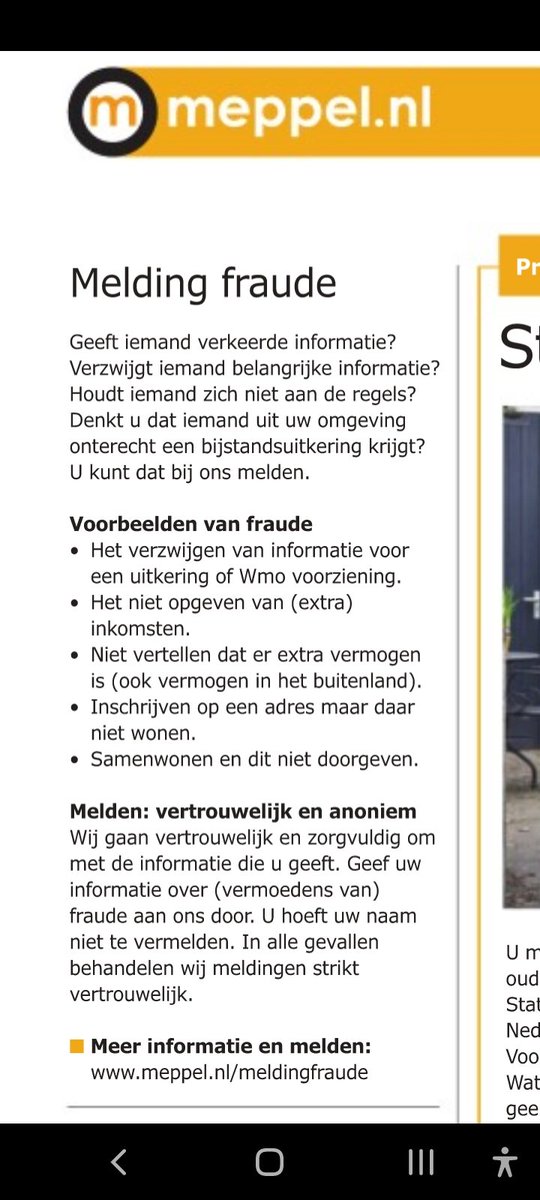 @rtakorteland Als u geweest bent,  kunt u ook nog iets anders gaan doen, uw buurman of buurvrouw aangeven via de kliklijn van de gemeente Meppel.