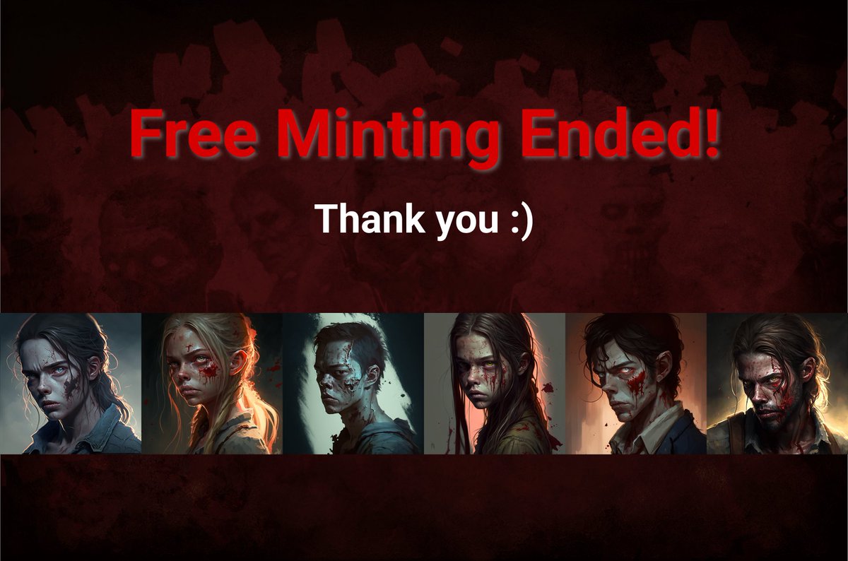 The Free Minting has ended
From now on, Virus World NFT will be only available through ZVT and V-CODE.
We are an NFT project of an innovative V2E system that has just opened.
Welcome to our early members!🎊

Details: discord.com/channels/10397…