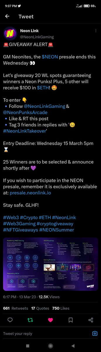 maximdyor's tweet image. 🤐 #NeonLinkTakeover

Me who's in need of ETH gas right now appreciate this beyond words can express @NeonLinkGaming @NeonPunksArcade. Props for being a generous and amazing project that rewards their community fam. 🙏🏻

@SeeFrex
@Cryptoraccoon4
@ClassyCrypto_