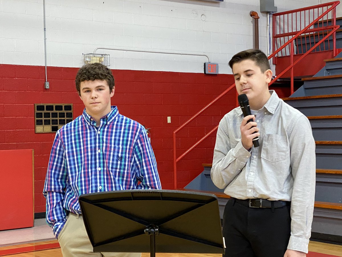 HCMS_Hornets's tweet photo. Superintendent and Principal of the Day elections are today!  Students will be casting their votes for the platform they believe in. https://t.co/elBOwFFV5z
