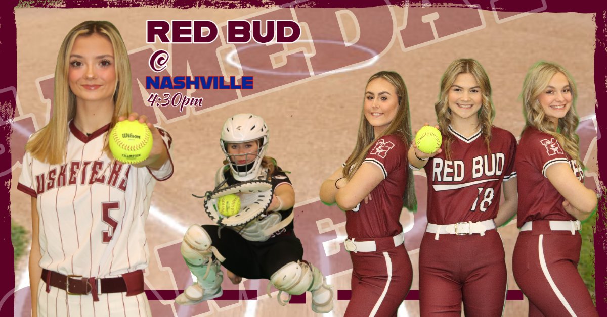 It's GAMEDAY!!! The Musketeers travel to Nashville today for the first game of the 2023 season! #MusketeerSoftball #TCB #RedBud132 <a href="/TheBUDAthletics/">Red Bud Athletics</a>