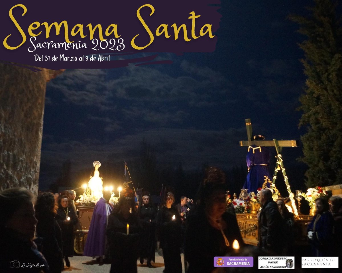 💠Cartel Semana Santa 2023 de Sacramenia (Segovia) 

Autora: Luz María Lázaro 
Via: Ayuntamiento de Sacramenia
