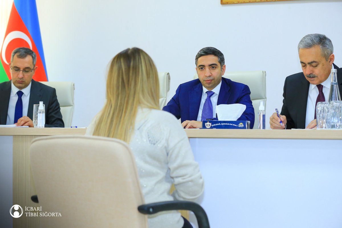 Sumqayıt Tibb Mərkəzində Sumqayıt və Qubadlıdan olan sakinlərlə görüşdük. Onların müraciətlərini dinlədik və məsələlərin həlli üçün müvafiq tapşırıqlar verdik.