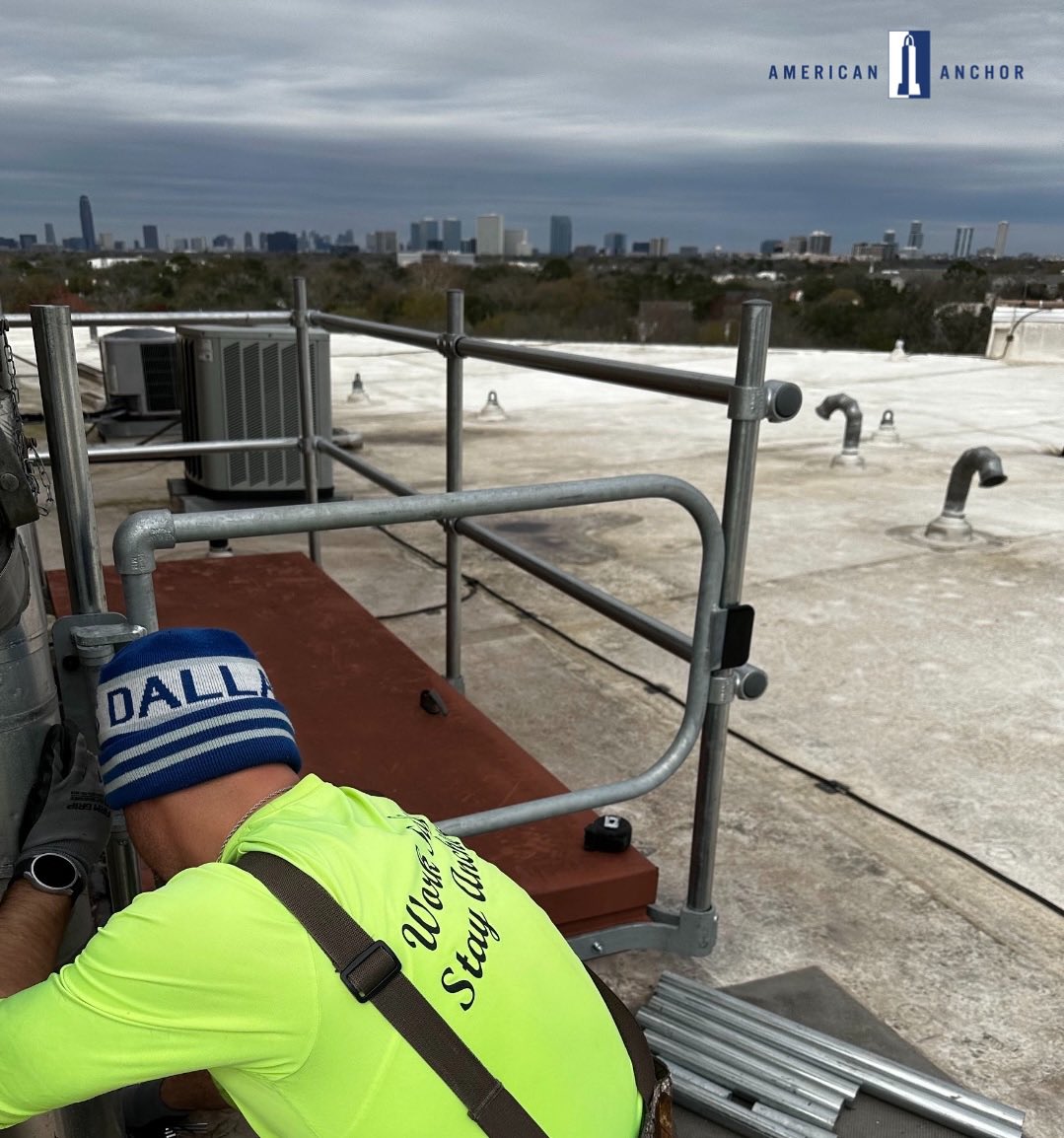 American_Anchor's tweet image. Roof hatches are often an overlooked fall hazard. We can install an #OSHAcompliant solution so that every person who accesses your roof can #WorkSafeStayAnchored.

#fallprotection #roofanchors #safetyfirst  
#workersafety #OSHA
#windowwashinganchors  
#tiebackanchors #roofanchor